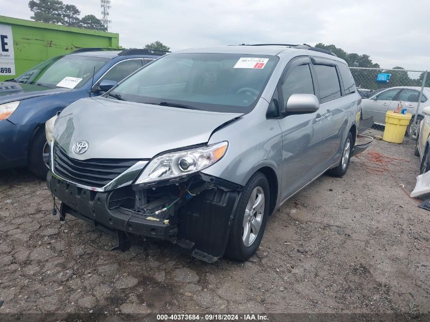 2013 TOYOTA SIENNA VIN: 5TDKK3DC5DS367505