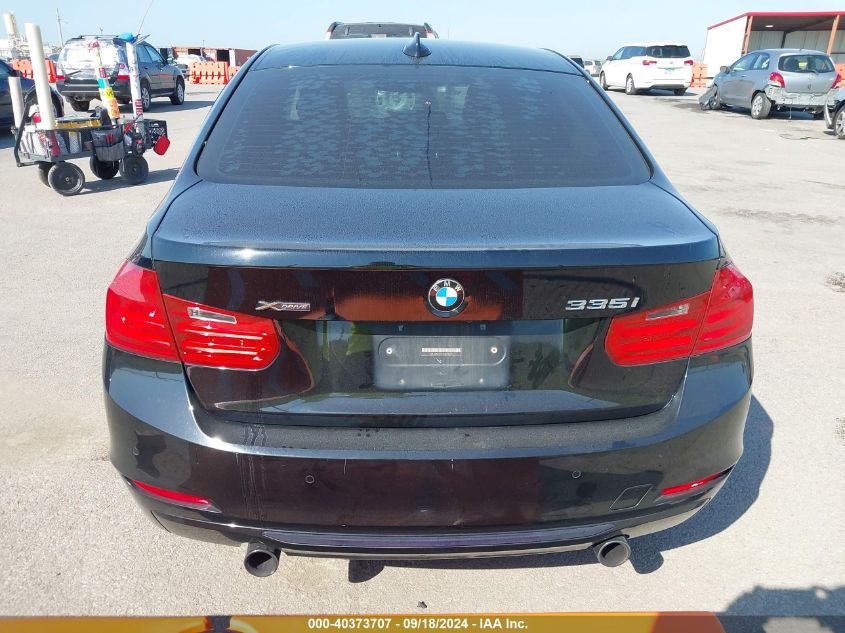 2014 BMW 335I Xi VIN: WBA3B9G54ENR92633 Lot: 40373707