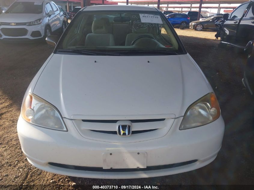 2003 Honda Civic Lx VIN: 1HGEM22573L003903 Lot: 40373710