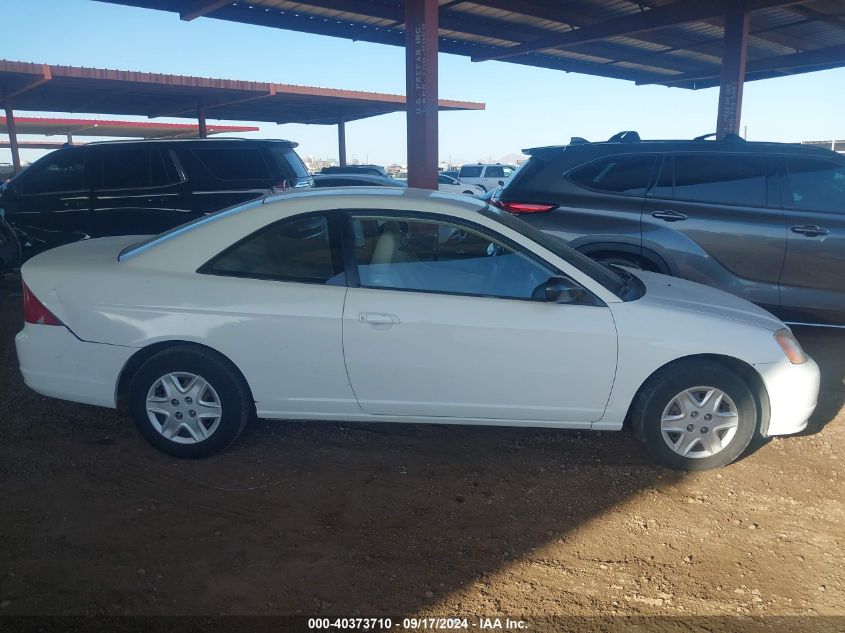 2003 Honda Civic Lx VIN: 1HGEM22573L003903 Lot: 40373710