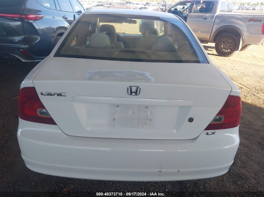 2003 Honda Civic Lx VIN: 1HGEM22573L003903 Lot: 40373710