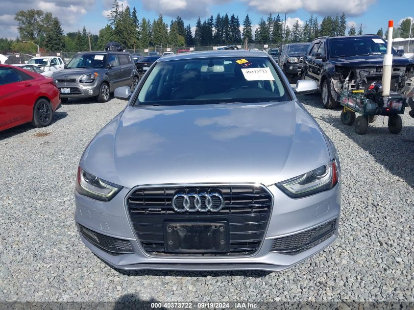 2015 AUDI A4 2.0T PREMIUM - WAUBFAFLXFN031361