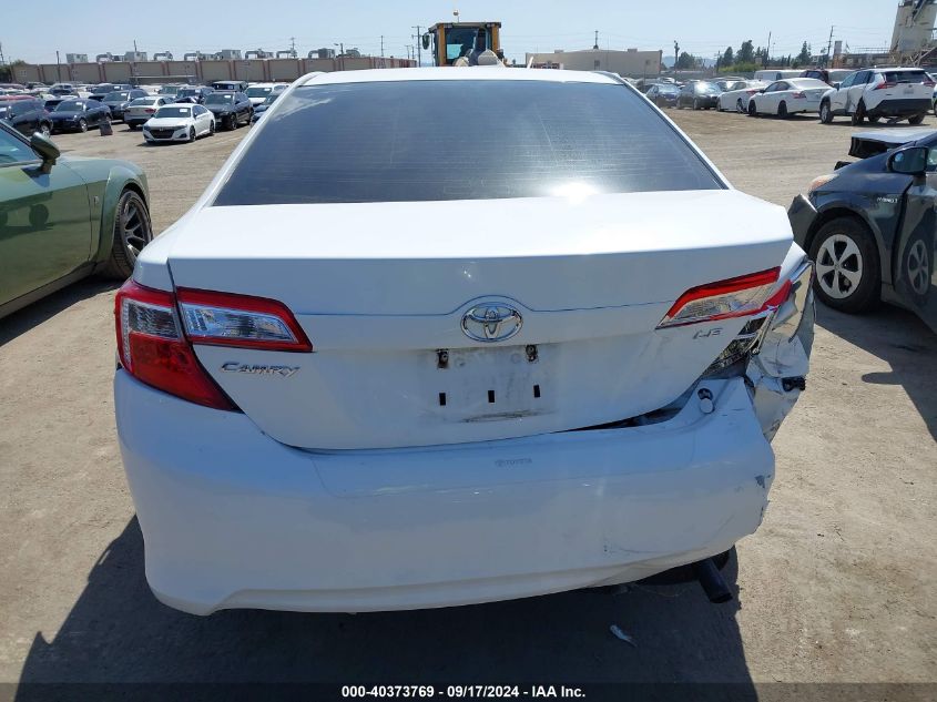 2012 Toyota Camry Le VIN: 4T1BF1FK2CU512793 Lot: 40373769