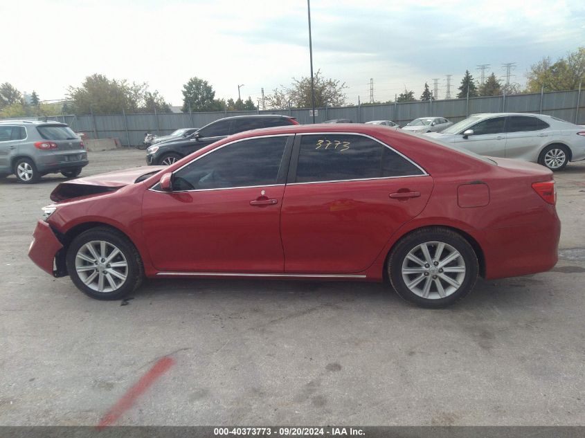 2013 Toyota Camry Xle VIN: 4T4BF1FK2DR291414 Lot: 40373773