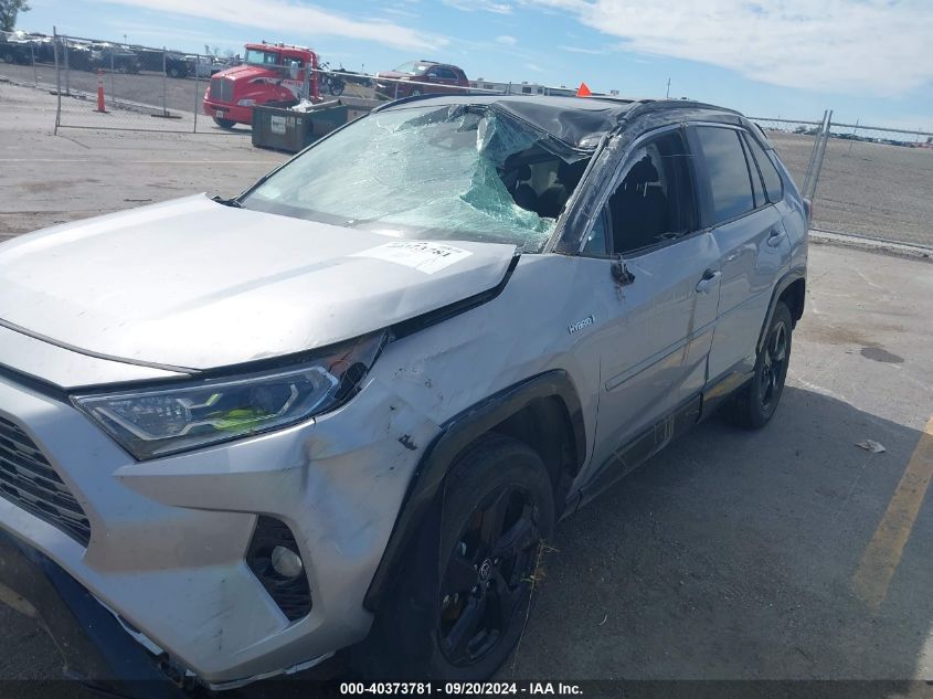 2021 Toyota Rav4 Hybrid Xse VIN: 4T3E6RFV7MU062525 Lot: 40373781