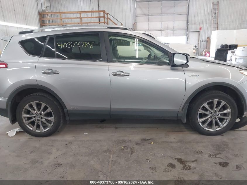 2018 TOYOTA RAV4 HYBRID LIMITED - JTMDJREV8JD254623