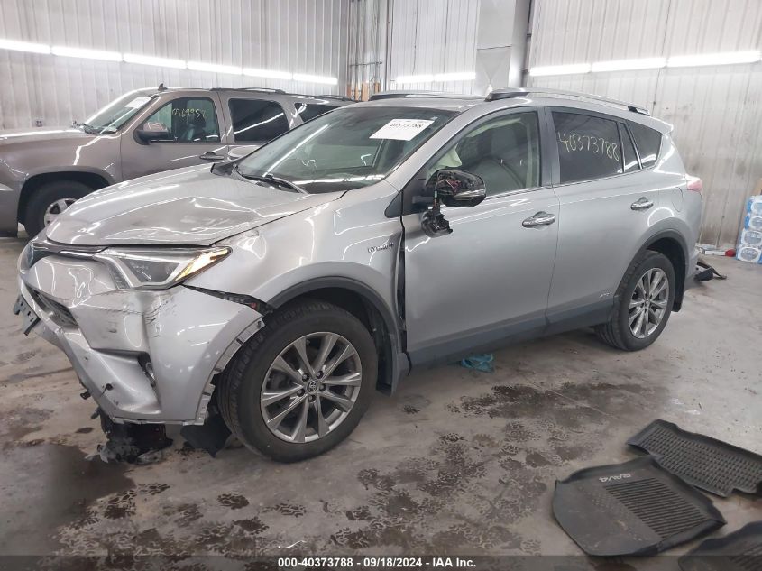 2018 TOYOTA RAV4 HYBRID LIMITED - JTMDJREV8JD254623