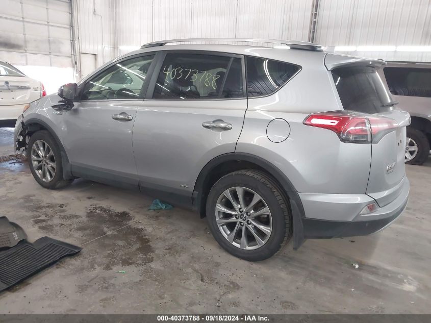 2018 TOYOTA RAV4 HYBRID LIMITED - JTMDJREV8JD254623