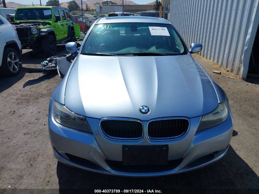 2011 BMW 328I VIN: WBAPH5C59BA447478 Lot: 40373789