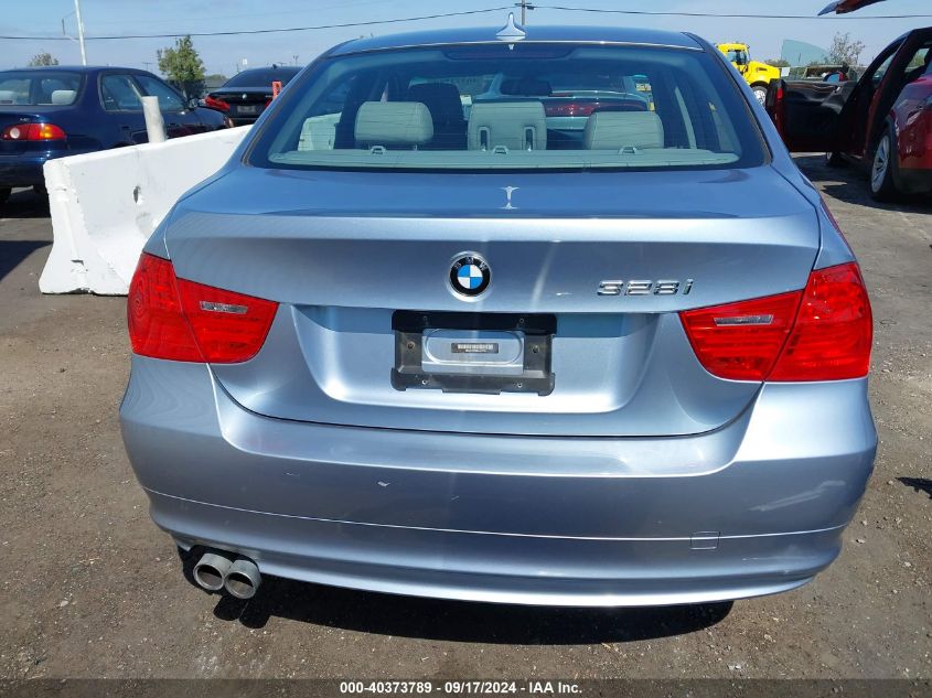 2011 BMW 328I VIN: WBAPH5C59BA447478 Lot: 40373789