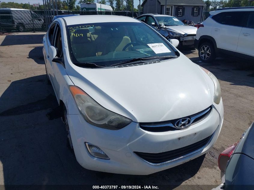 2013 Hyundai Elantra Gls VIN: 5NPDH4AE0DH349731 Lot: 40373797