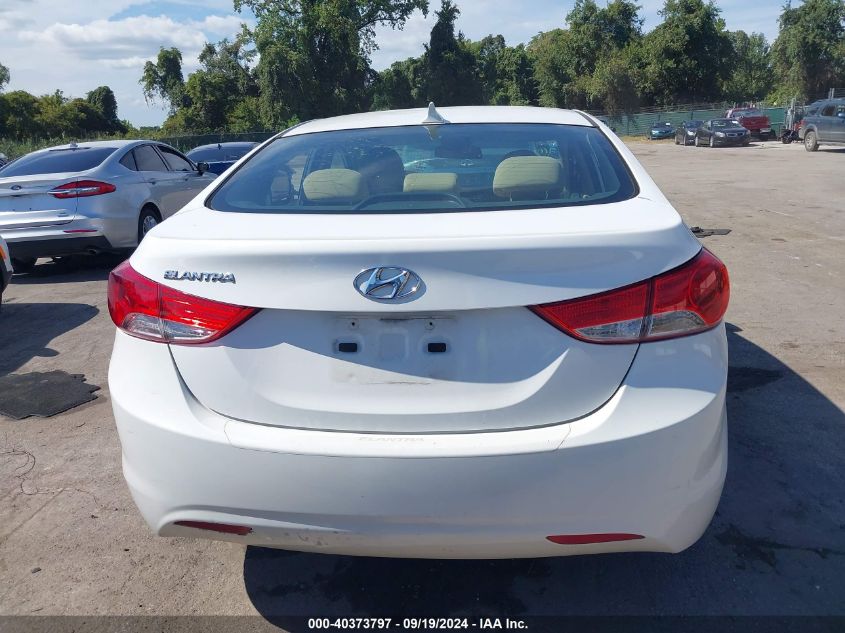 2013 Hyundai Elantra Gls VIN: 5NPDH4AE0DH349731 Lot: 40373797