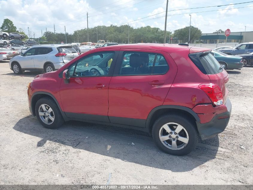 2015 Chevrolet Trax 1Ls VIN: KL7CJPSB0FB227670 Lot: 40373807