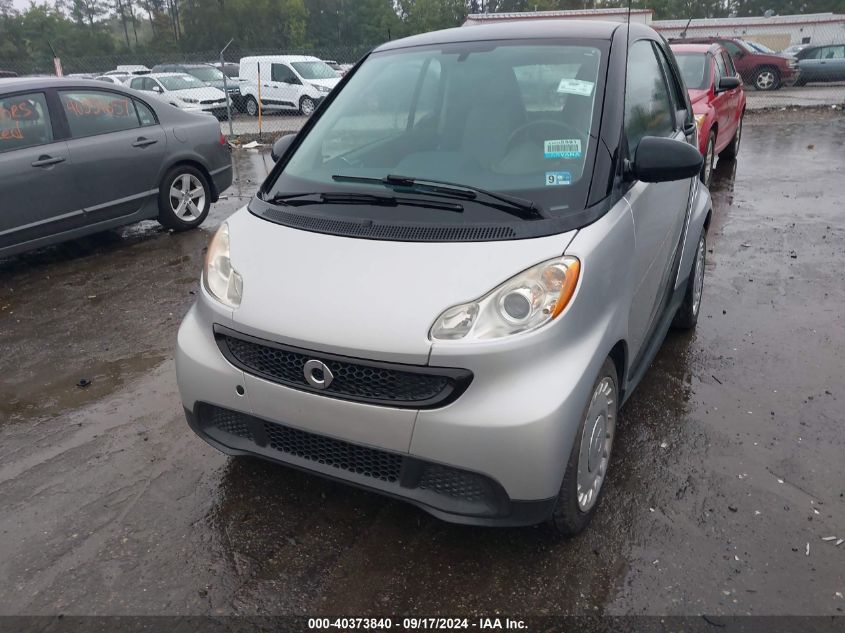 2015 Smart Fortwo Passion/Pure VIN: WMEEJ3BA6FK793068 Lot: 40373840