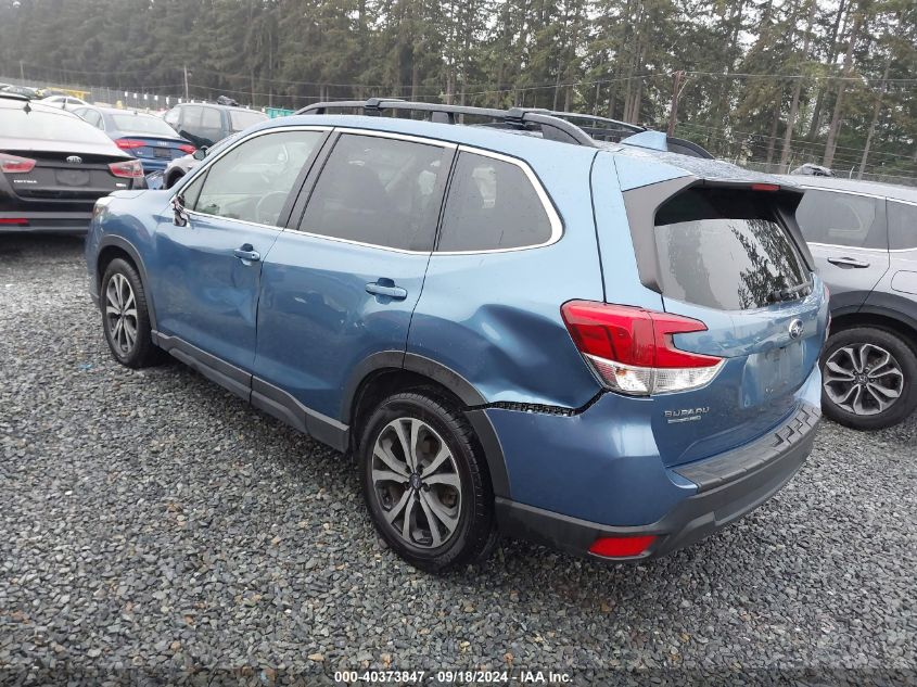 2019 SUBARU FORESTER LIMITED - JF2SKASC9KH521059