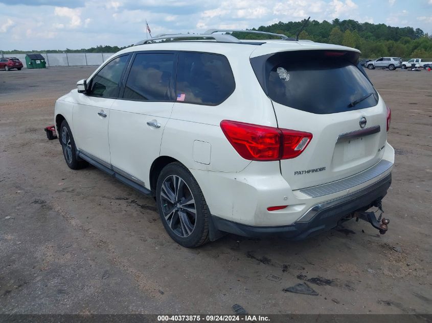 VIN 5N1DR2MN2HC687691 2017 Nissan Pathfinder, Platinum no.3