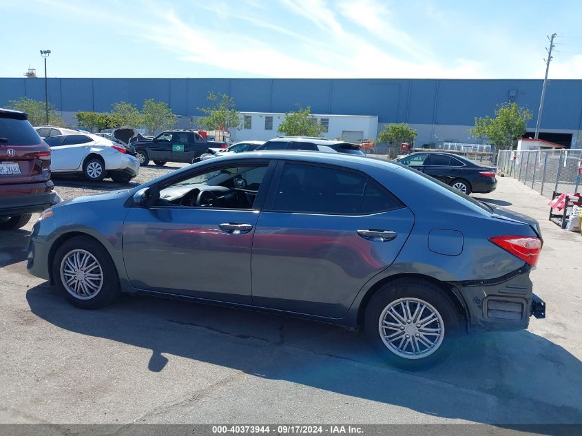 2019 Toyota Corolla Le VIN: 5YFBURHE4KP899875 Lot: 40373944