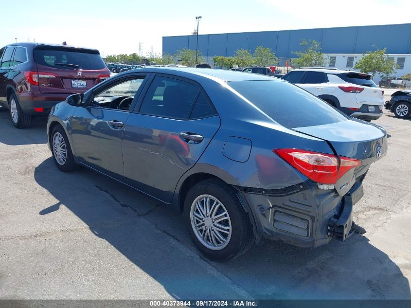 2019 TOYOTA COROLLA LE - 5YFBURHE4KP899875