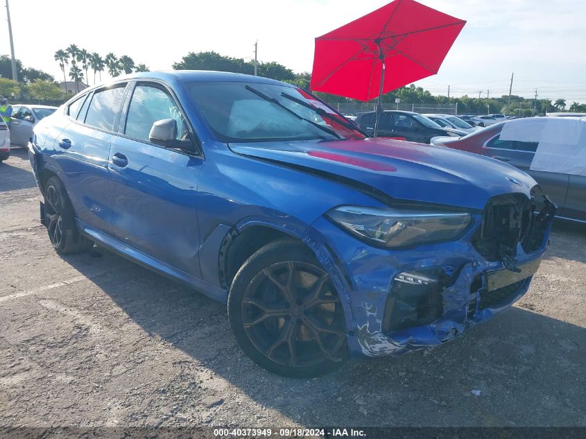 VIN 5UXCY8C03L9B14088 2020 BMW X6, M50I no.12