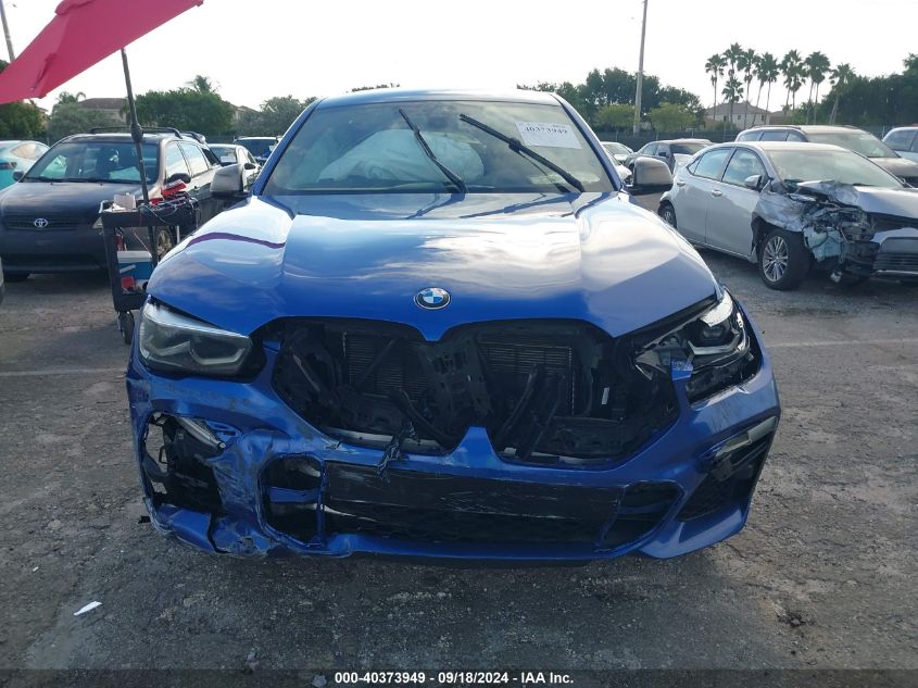 VIN 5UXCY8C03L9B14088 2020 BMW X6, M50I no.6