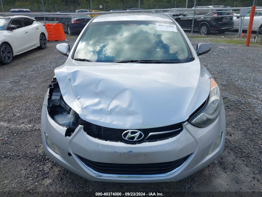 2012 Hyundai Elantra Gls (Ulsan Plant) VIN: KMHDH4AE9CU176047 Lot: 40374000