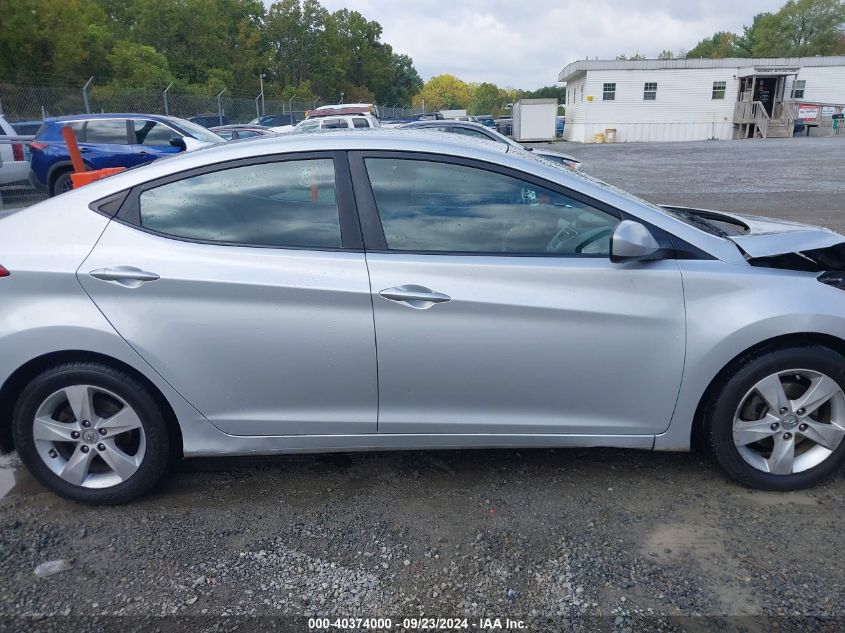 2012 Hyundai Elantra Gls (Ulsan Plant) VIN: KMHDH4AE9CU176047 Lot: 40374000