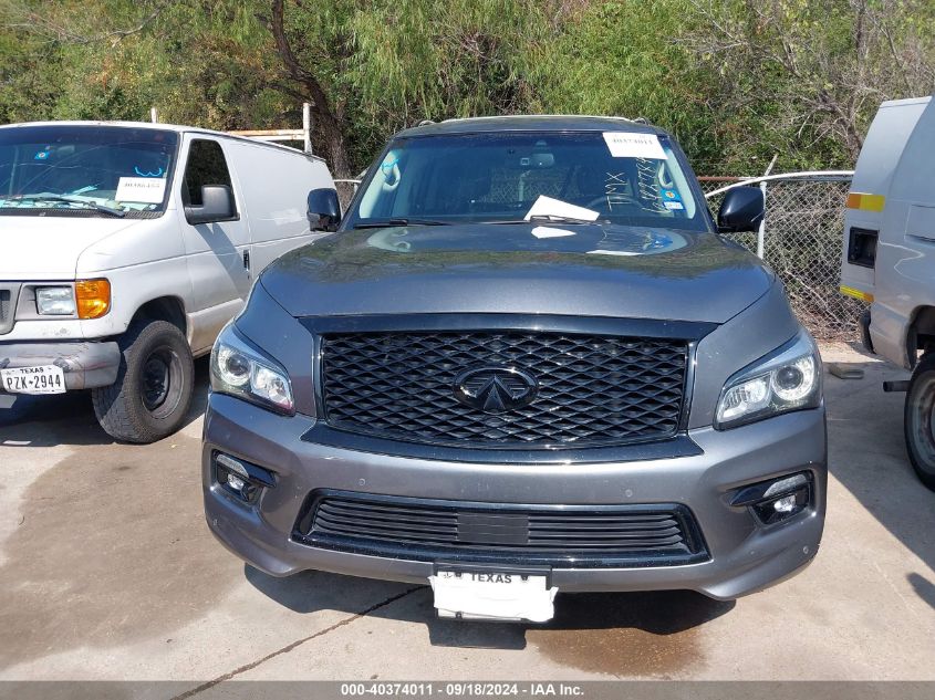 2017 Infiniti Qx80 VIN: JN8AZ2NF4H9642784 Lot: 40374011