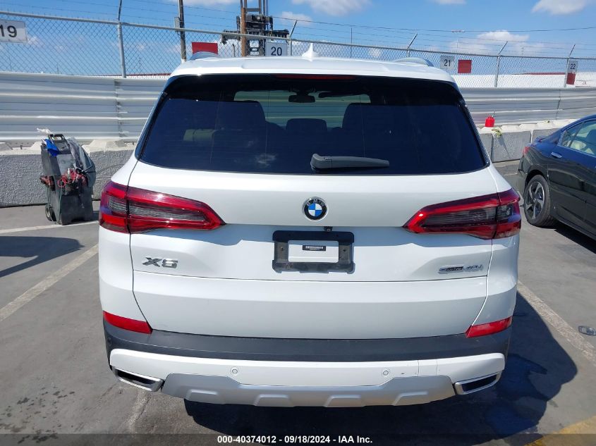 2020 BMW X5 Sdrive40I VIN: 5UXCR4C04L9B21377 Lot: 40374012