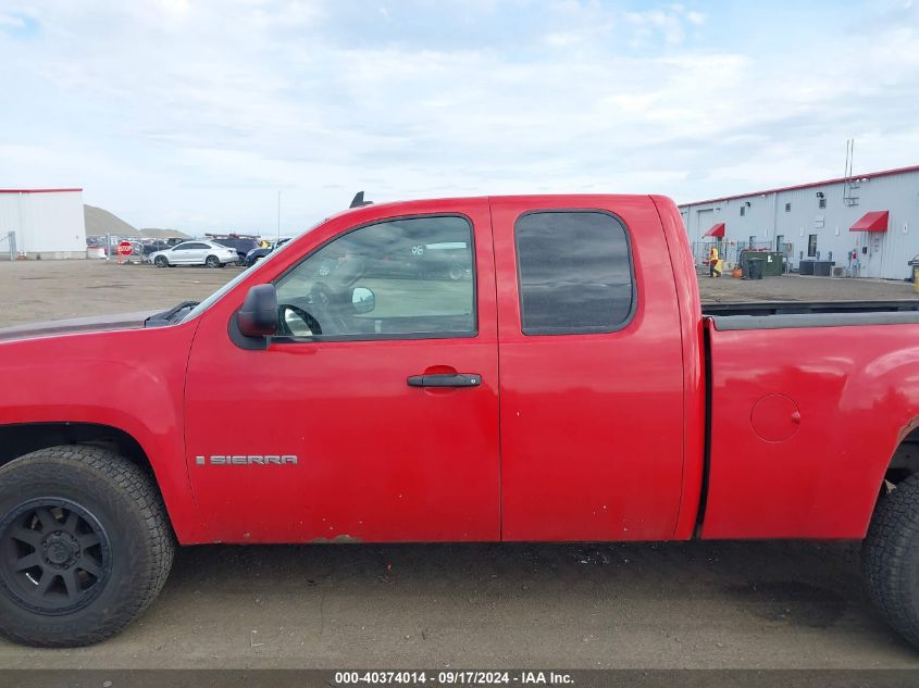 2008 GMC Sierra 1500 Sl/Sle1/Sle2/Slt/Work Truck VIN: 1GTEK190X8Z192110 Lot: 40374014