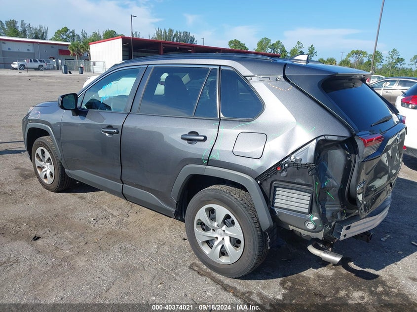 VIN 2T3H1RFV5MC154603 2021 TOYOTA RAV4 LE