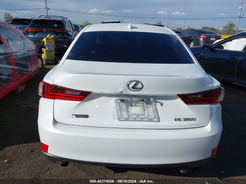 2016 Lexus Is 350 VIN: JTHBE1D22G5026784 Lot: 40374026