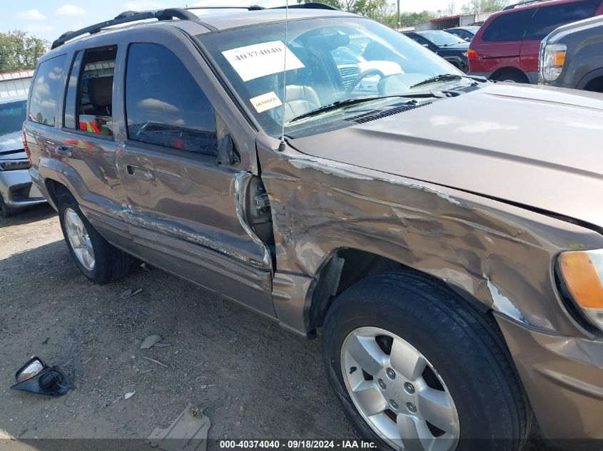 2001 Jeep Grand Cherokee Limited VIN: 1J4GW58N01C555454 Lot: 40374040