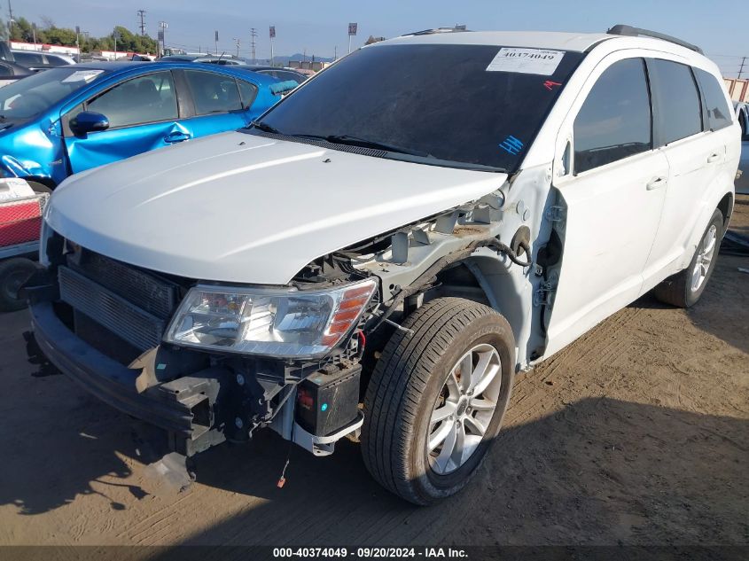 2015 Dodge Journey Sxt VIN: 3C4PDCBG3FT722878 Lot: 40374049