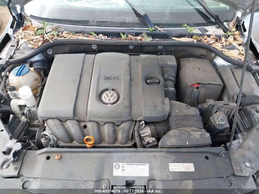 3VWDP7AJ0DM350130 2013 Volkswagen Jetta 2.5L Se