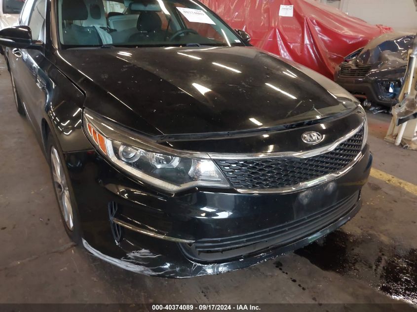 2016 Kia Optima Lx VIN: 5XXGT4L35GG074073 Lot: 40374089