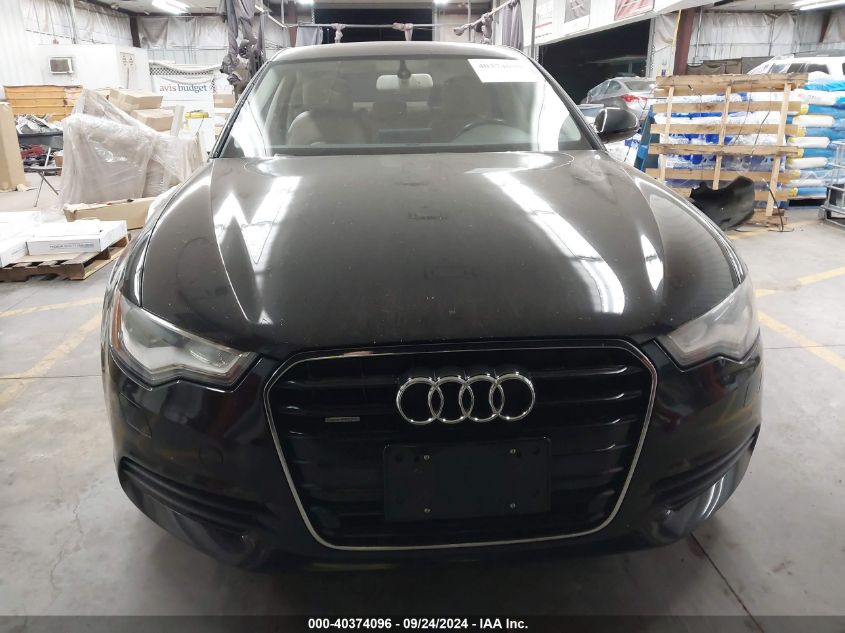 2013 Audi A6 2.0T Premium VIN: WAUGFAFC3DN122748 Lot: 40374096