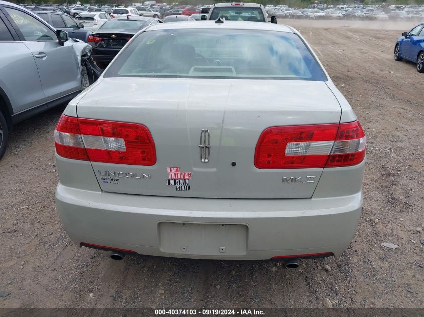 2007 Lincoln Mkz VIN: 3LNHM26T47R669494 Lot: 40374103