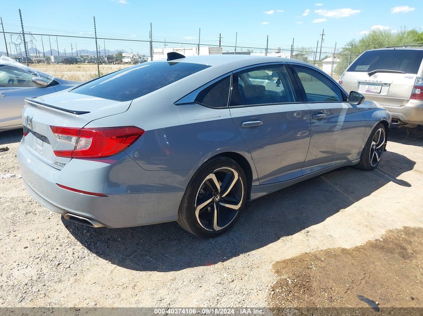 VIN 1HGCV1F46MA058808 2021 HONDA ACCORD SPORT SPECIAL EDITION