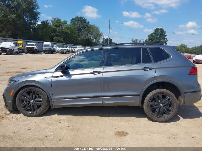 2022 Volkswagen Tiguan 2.0T Se R-Line Black VIN: 3VVCB7AX5NM132060 Lot: 40374107