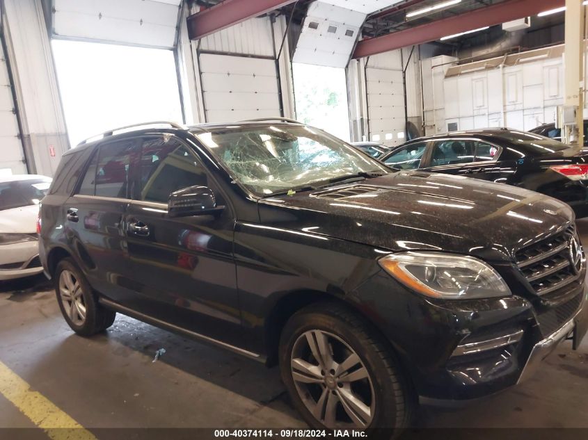 2013 Mercedes-Benz Ml 350 4Matic VIN: 4JGDA5HB0DA221661 Lot: 40374114