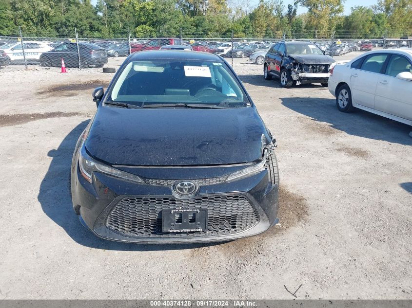 2020 Toyota Corolla Le VIN: 5YFEPRAE6LP130794 Lot: 40374128