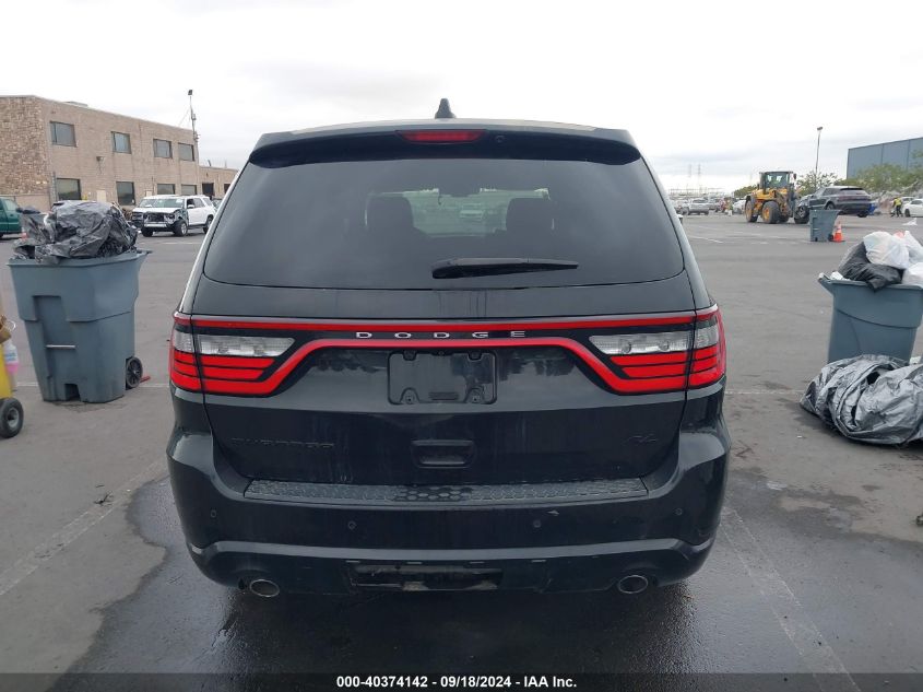 2016 Dodge Durango R/T VIN: 1C4SDHCT9GC424206 Lot: 40374142