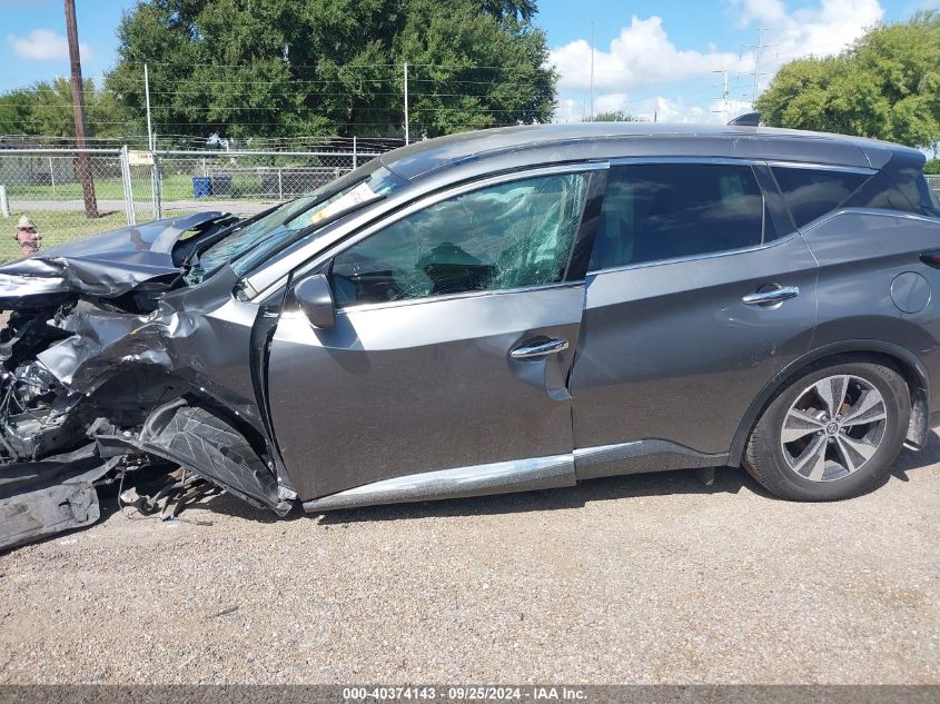 2022 Nissan Murano S Fwd VIN: 5N1AZ2AJ5NC109164 Lot: 40374143