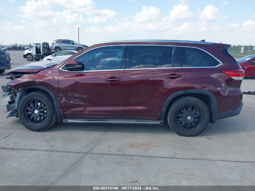 2017 Toyota Highlander Limited VIN: 5TDYZRFH2HS207699 Lot: 40374146