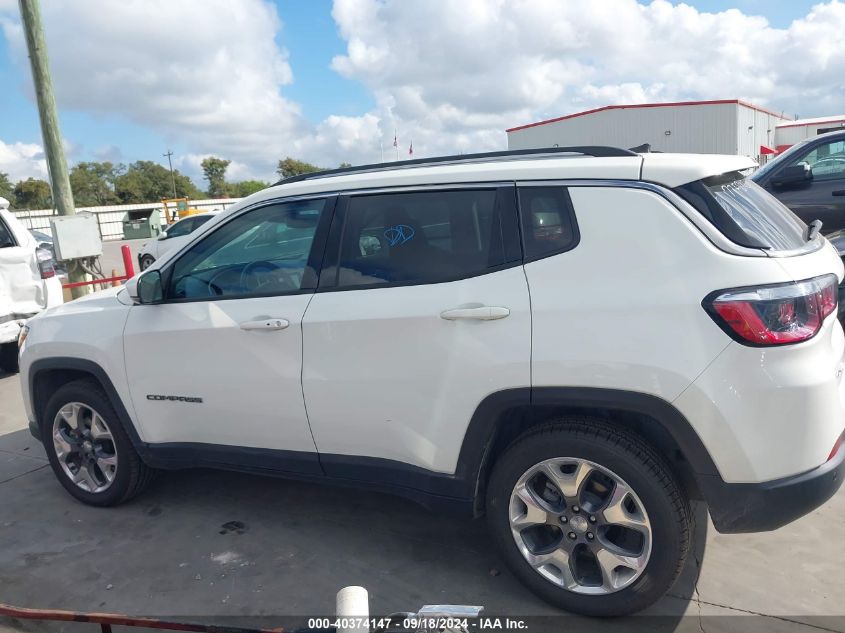 2021 Jeep Compass Limited VIN: 3C4NJDCB4MT527474 Lot: 40374147