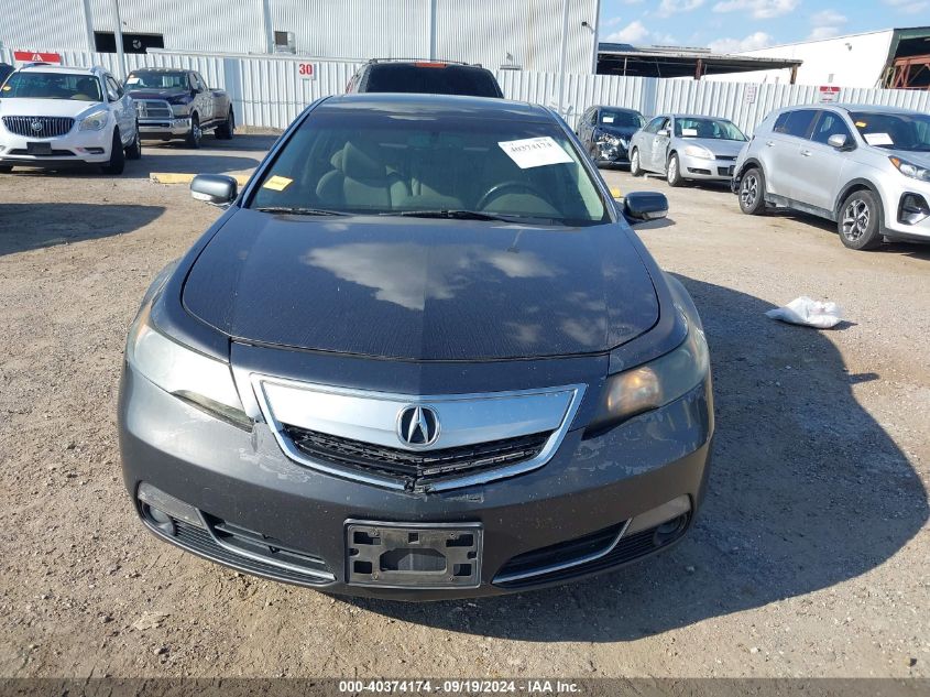 2013 Acura Tl 3.7 VIN: 19UUA9F51DA002931 Lot: 40374174