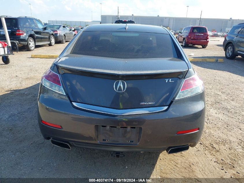 2013 Acura Tl 3.7 VIN: 19UUA9F51DA002931 Lot: 40374174