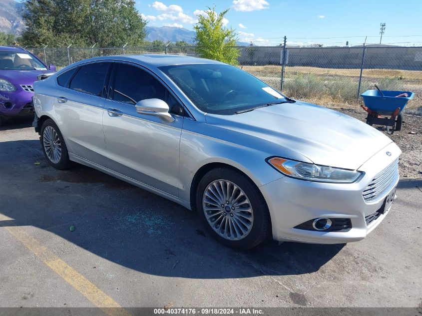 2014 FORD FUSION TITANIUM - 3FA6P0K91ER301620