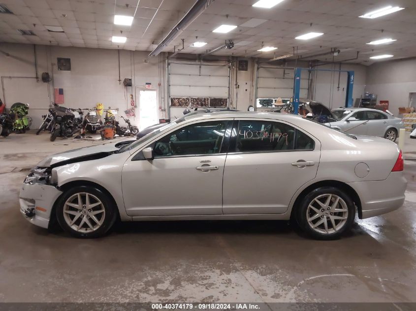 2010 Ford Fusion Sel VIN: 3FAHP0JA5AR357414 Lot: 40374179