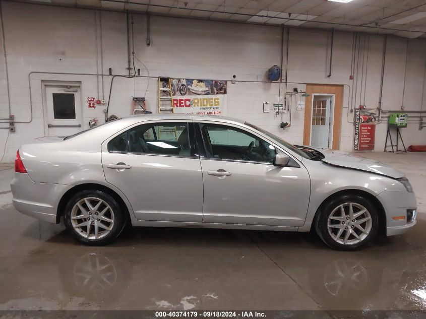 2010 Ford Fusion Sel VIN: 3FAHP0JA5AR357414 Lot: 40374179